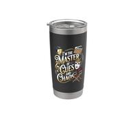 I'm The Master of Cues and Chaos Backstage Crew Tech |- Stainless Steel Insulated Tumbler
