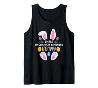 I'm The Mechanical Engineer Bunny Funny Easter Day Rabbit Tank Top