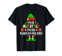 I'm The Middle Elf Matching Family Christmas Pajama Ugly T-Shirt