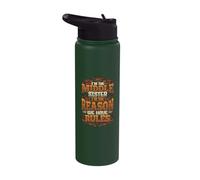 Im The Middle Sister Im The Reason We Have Rules Sibling Set Stainless Steel Insulated Water Bottle