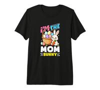 I'm The Mom Bunny Egg Hunting Family Matching Easter Premium T-Shirt