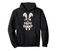 I'm The Mom Bunny Matching Family Easter Bunny Pullover Hoodie