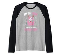I'm The Mom Who Tames Monsters Mother Mommy Halloween Mama Raglan Baseball Tee