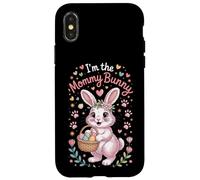 I'm The Mommy Bunny Funny Easter Rabbit Mom Case for iPhone X/XS