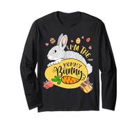 I'm The Mommy Cute Easter Bunny Mother's Day Rabbit Novelty Long Sleeve T-Shirt
