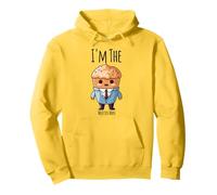 I'm The Muffin Man funny anthro muffin in a suit design Pullover Hoodie