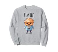 I'm The Muffin Man funny anthro muffin in a suit design Sweatshirt