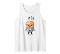I'm The Muffin Man funny anthro muffin in a suit design Tank Top