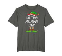 I'm The Mummy Elf Shirt Matching Family Group Christmas T-Shirt