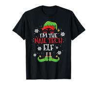 Im The Nail Tech Elf Christmas Nail Technician T-Shirt