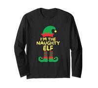 I'm The Naughty Elf Family Matching Group Christmas Fun Long Sleeve T-Shirt