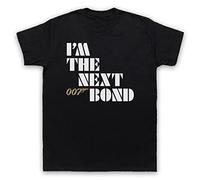 I'm The Next Bond British Spy Secret Agent 00 Double O Mens T-Shirt