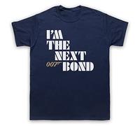 I'm The Next Bond British Spy Secret Agent 00 Double O Mens T-Shirt