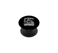 I'm The Nicest Asshole You'll Ever Meet Monkey PopSockets Adhesive PopGrip