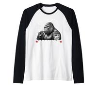 I'm The Nicest Asshole You'll Ever Meet Monkey Raglan Baseball Tee