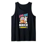 I'm The Niece Bunny Egg Hunting Family Matching Easter Tank Top