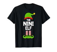 I'm The Nini Elf Christmas Family Pajama Funny T-Shirt