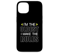 I'm the oldest I make the rules Funny Oldest Brothers and Si Case for iPhone 13