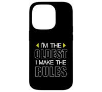 I'm the oldest I make the rules Funny Oldest Brothers and Si Case for iPhone 14 Pro