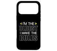 I'm the oldest I make the rules Funny Oldest Brothers and Si Case for iPhone 17 Pro Max