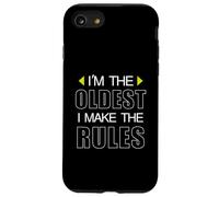 I'm the oldest I make the rules Funny Oldest Brothers and Si Case for iPhone SE (2020) / 7/8
