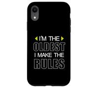 I'm the oldest I make the rules Funny Oldest Brothers and Si Case for iPhone XR