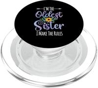 I'm The Oldest Sister I Make The Rules Family PopSockets PopGrip for MagSafe