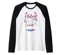 I'm The Oldest Sister I'm The Reason We Have Rules Family Raglan Baseball Tee