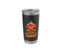 I'm The Optician Turkey Funny Thanksgiving Autumn Fall Stainless Steel Insulated Tumbler