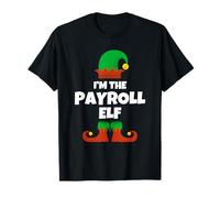I'm The Payroll Elf Family Pajama Christmas Funny T-Shirt
