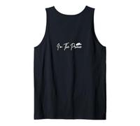 I'm The Prince in White Font with Cowboy Hat Logo Tank Top
