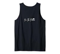 I'm The Prince in White Font with Cowboy Hat Logo Tank Top