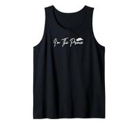 I'm The Prince in White Font with Cowboy Hat Logo Tank Top