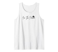 I'm The Prince Vintage Classic Hat Gentleman Graphic Tank Top