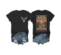 I'm The Problem Shirt If I'm The Problem You Might Be The Reason Tshirt Black