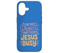 I'm The Project That Keeps Jesus Busy Funny Christian Case for iPhone 17