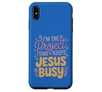 I'm The Project That Keeps Jesus Busy Funny Christian Case for iPhone XS Max