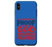 I'm The Proof God Answers Prayers Christian Faith Design Case for iPhone XS Max
