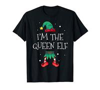 I'm The Queen Elf Shirt Matching Family Outfits Christmas T-Shirt