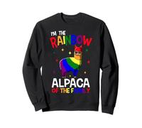 I'm The Rainbow Alpaca In The Family Llama LGBTQ Pride Month Sweatshirt