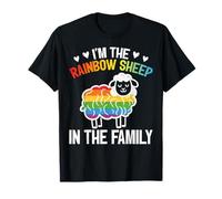 I'm The Rainbow Sheep In Family LGBTQ Pride Flag Equality T-Shirt