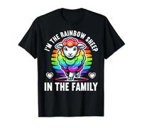 I'm The Rainbow Sheep In Family LGBTQ Pride Flag Equality T-Shirt
