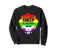 I'm The Rainbow Sheep In The Family - Funny Pride Quote Sweatshirt