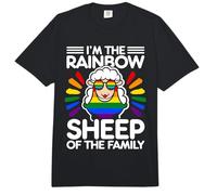 I'm The Rainbow Sheep in The Family Lesbian Love Gay Pride Comfort Colors Adult Heavyweight T-Shirt