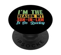 I'm The Reason My Son-In-Law Is So Lucky Mother-In-Law Mom PopSockets Adhesive PopGrip