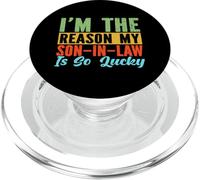 I'm The Reason My Son-In-Law Is So Lucky Mother-In-Law Mom PopSockets PopGrip for MagSafe