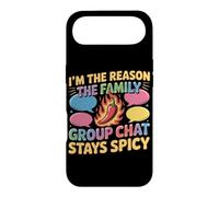 I'M THE REASON THE FAMILY GROUP CHAT STAYS SPICY Case for iPhone Air