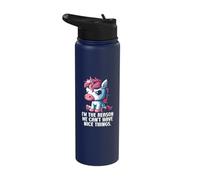 I'm The Reason We Can't Have Nice Things Unicorn Stainless Steel Insulated Water Bottle