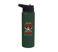 I'm the Reason Why All the Rum is Gone Funny Pirate Stainless Steel Insulated Water Bottle