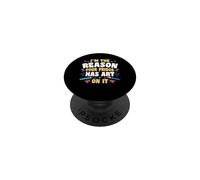 I'm The Reason Your Fridge Has Art On It Funny Mom Dad PopSockets Adhesive PopGrip
